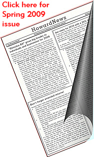 Click Here for Spring 2009 HowardNews