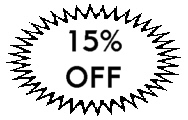 15% OFF